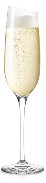 Eva Solo Calice da Vino Champagne 20cl Vetro Soffiato a Bocca Bordo Angolato