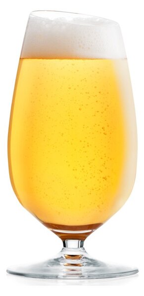Eva Solo Bicchiere da Birra 2pz 35cl Vetro Soffiato a Bocca Bordo Angolato