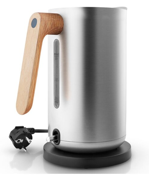 Eva Solo Bollitore Elettrico Nordic Kitchen 1.5L Acciaio Inossidabile Manico Rovere Oliato
