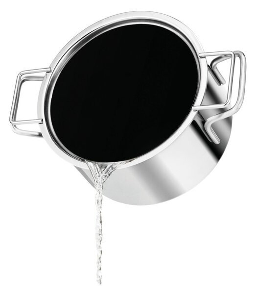 Eva Solo Coperchio 20cm Piatto Drenante Acciaio Inox Silicone 2 Manici