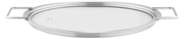 Eva Solo Coperchio 24cm Piatto Vetro Acciaio Inox 2 Manici