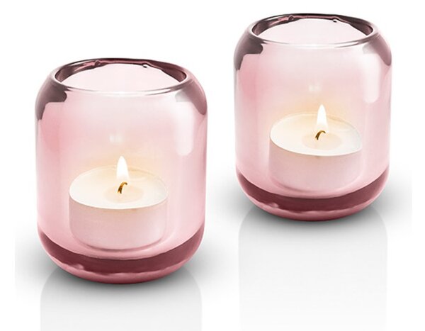 Eva Solo Acorn Portacandela 2pz Rosa