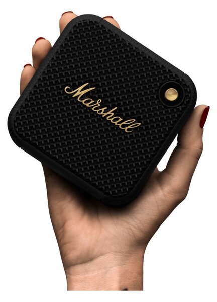 Marshall Willen Black and Brass Diffusore Amplificato Bluetooth Ricaricabile Autonomia15h IP67
