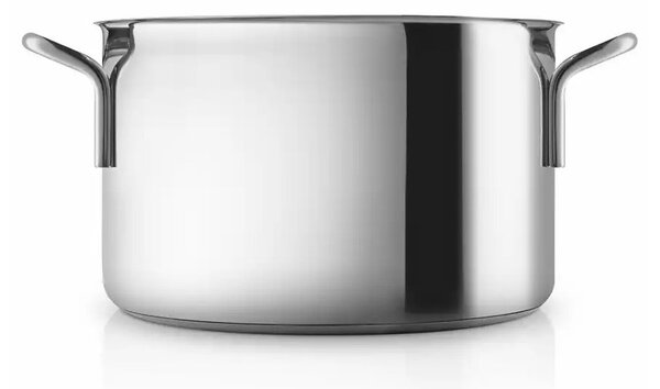 Eva Solo Pentola 6,5L 24cm Steel Line Inox Riciclato 90% Funziona su Gas Elettrico Induzione