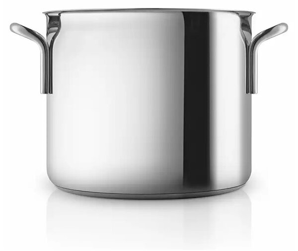 Eva Solo Pentola 4,8L 20cm Steel Line Inox Riciclato 90% Funziona su Gas Elettrico Induzione