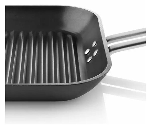 Eva Solo Padella Grill 28x28cm Professional Alluminio Antiaderente Slip-Let Gas Elettrico Induzione Forno