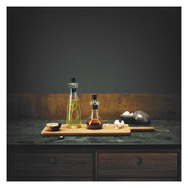 Eva Solo Caraffa Olio Aceto 50cl Vetro Borosilicato Beccuccio Antigoccia