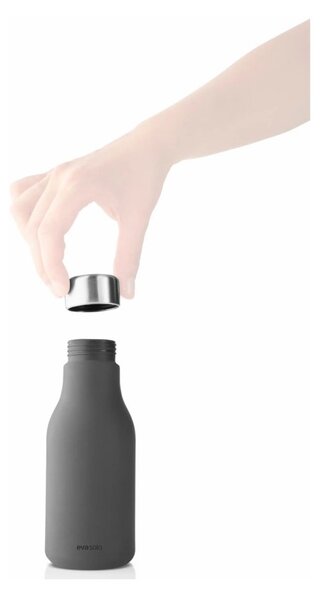Eva Solo Squeeze Dispenser Sapone Elephant Grey 0,2L Silicone Valvola per Dosaggio Detersivo Piatti
