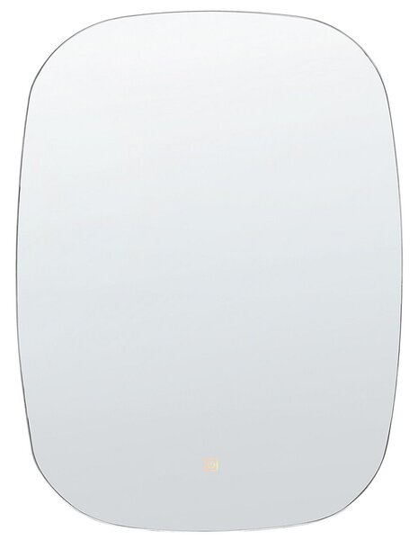 Specchio led da parete ovale ø 78 cm moderno contemporaneo mobile bagno trucco camera da letto Beliani