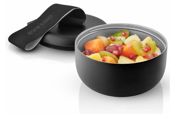 Eva Solo PortaPranzo ToGo Nero Ciotola Isolata per Cibi Freddi 0,75l Diametro 15cm