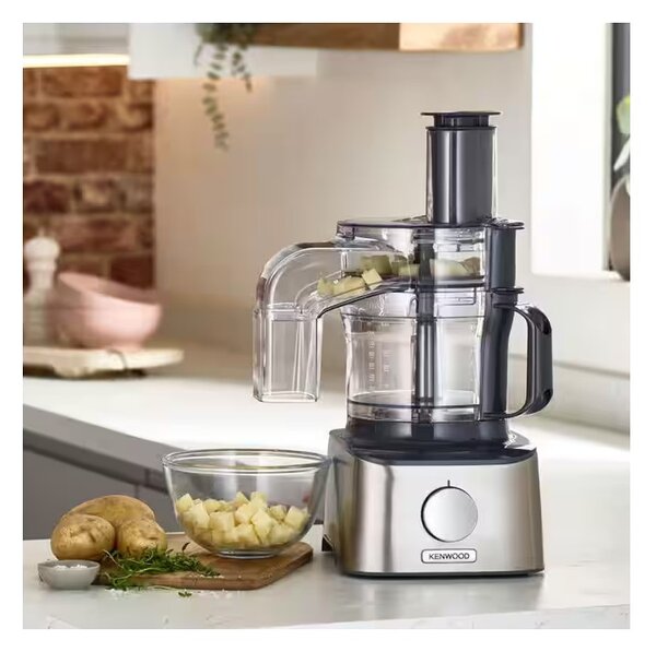 Kenwood FDM304SS Robot da Cucina 800W Multifunzione Ciotola2.1L Frullatore1.2L 9 accessori