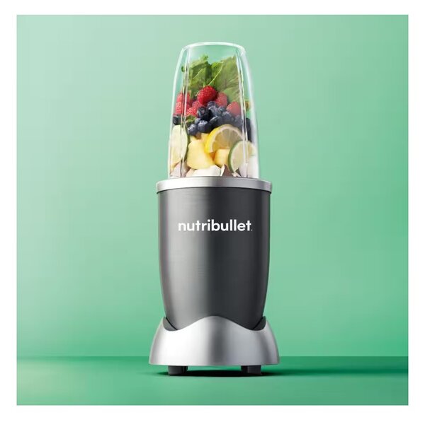 Nutribullet NB606DG Silver Frullatore Personal Blender 600W Contenitori 500ml 700ml