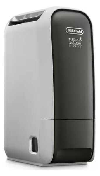 DeLonghi DNS65 Tasciugo AriaDry Light Deumidificatore Ionizzatore 6L/24h Tanica 2,8L Scarico Continuo