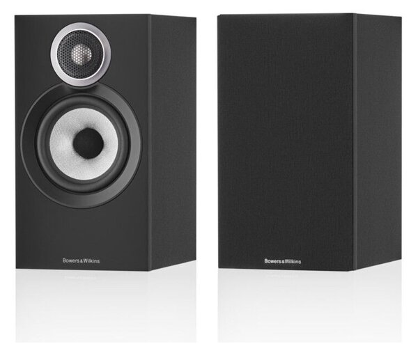 Bowers & Wilkins 607 S3 Black Coppia Casse Scaffale 100W 2vie T2,5 W13 BassReflex