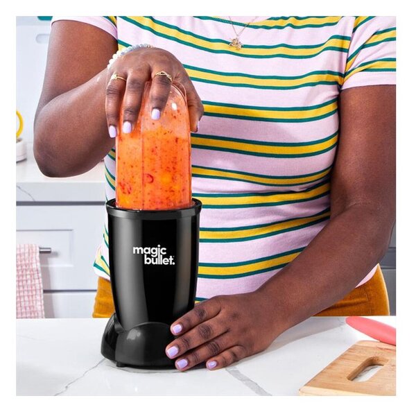 Nutribullet MBR06B Nero Frullatore Magic Bullet Original 200W Contenitori 350ml 560ml