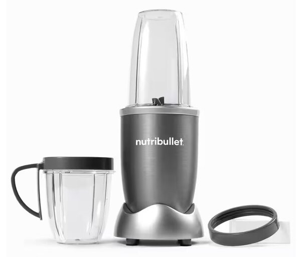 Nutribullet NB606DG Silver Frullatore Personal Blender 600W Contenitori 500ml 700ml