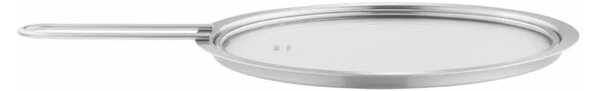 Eva Solo Coperchio 20cm Piatto Vetro Acciaio Inox Manico Lungo