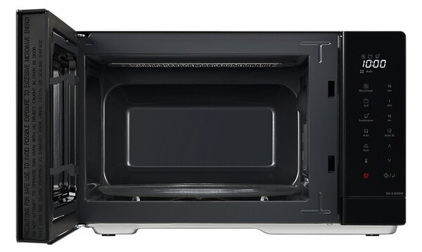 Panasonic NN-K36NBMEPG Nero Microonde Combinato Grill 24L ProgrammiAutomatici Quick30