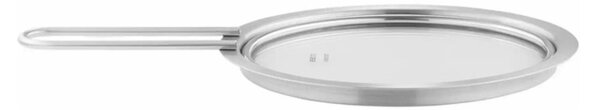 Eva Solo Coperchio 16cm Piatto Vetro Acciaio Inox Manico Lungo