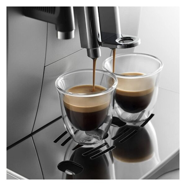 DeLonghi DLSC310 Bicchieri Espresso 2pz 90ml Vetro Doppia Parete Termica