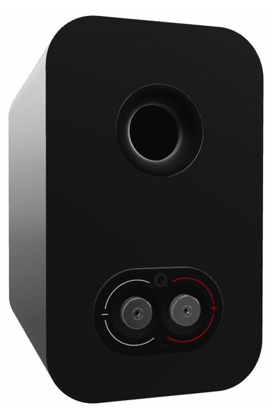 Q Acoustics 5010 Satin Black Coppia Casse Scaffale 90W 2vie T2,5 W11 BassReflex