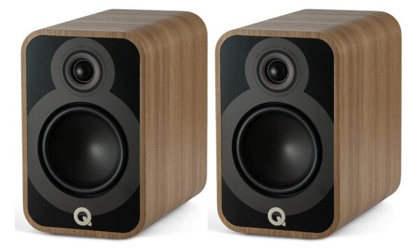 Q Acoustics 5020 Holme Oak Coppia Casse Scaffale 100W 2vie T2,5 W12,5 BassReflex