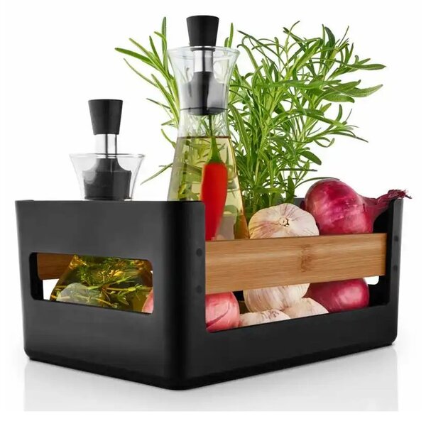 Eva Solo Cassetta Dispensa 27x19cm Nordic Kitchen Black Rovere Tools Design