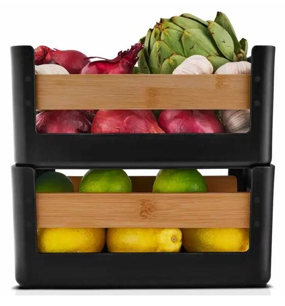Eva Solo Cassetta Dispensa 27x19cm Nordic Kitchen Black Rovere Tools Design