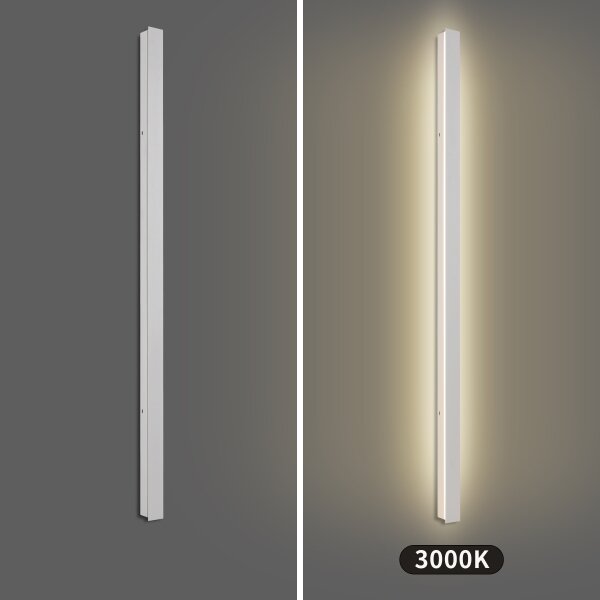 Brilagi - Lampada LED da parete per esterni LINEAR LED/32W/230V 3000K IP65 140 cm bianca CRI 90