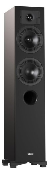 Indiana Line Diva 5 B Black Coppia Casse Pavimento 130W 2,5vie T2,6 M15 W15 BassReflex