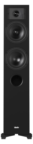 Indiana Line Diva 5 B Black Coppia Casse Pavimento 130W 2,5vie T2,6 M15 W15 BassReflex