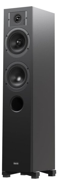 Indiana Line Diva 5 B Black Coppia Casse Pavimento 130W 2,5vie T2,6 M15 W15 BassReflex