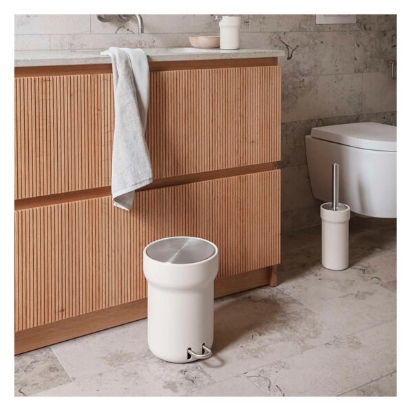 Eva Solo Citadel Pedal Bin 5L Sand Pattumiera a Pedale Coperchio Chiusura Ammortizzata