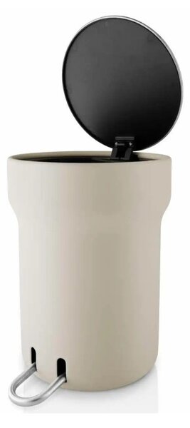 Eva Solo Citadel Pedal Bin 5L Sand Pattumiera a Pedale Coperchio Chiusura Ammortizzata