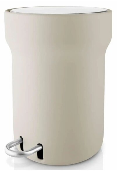 Eva Solo Citadel Pedal Bin 5L Sand Pattumiera a Pedale Coperchio Chiusura Ammortizzata