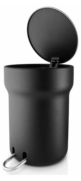 Eva Solo Citadel Pedal Bin 5L Black Pattumiera a Pedale Coperchio Chiusura Ammortizzata