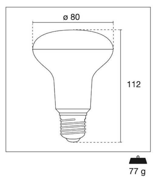 Century LR80-152730 Spot E27 15W Serie Light Led 1521lm 3000K 230V Equivalente 100w