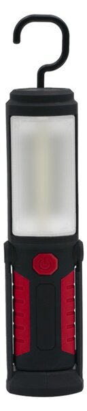 Century SLY-030040 Sally Luce Led Portatile con Magnete e Gancio Doppio Spot Luce 3W 130lm 4000K Batterie