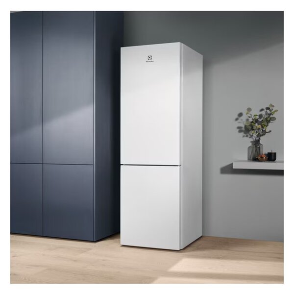 Electrolux LNT5ME32W1 Bianco Frigorifero Combinato 186x60 NoFrost Maniglie Integrate