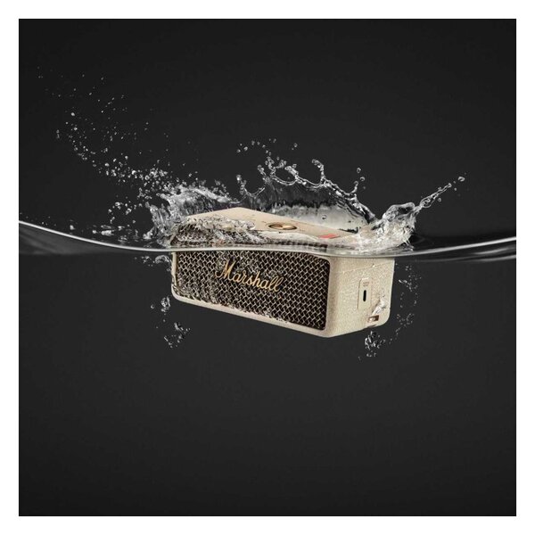 Marshall Emberton III Cream Diffusore Amplificato Bluetooth LE Audio Ricaricabile Autonomia32h IP67