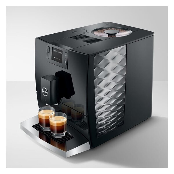 Jura C8 Piano Black Macchina Caffè Automatica 6 Funzioni 2 Erogatori Cappuccino
