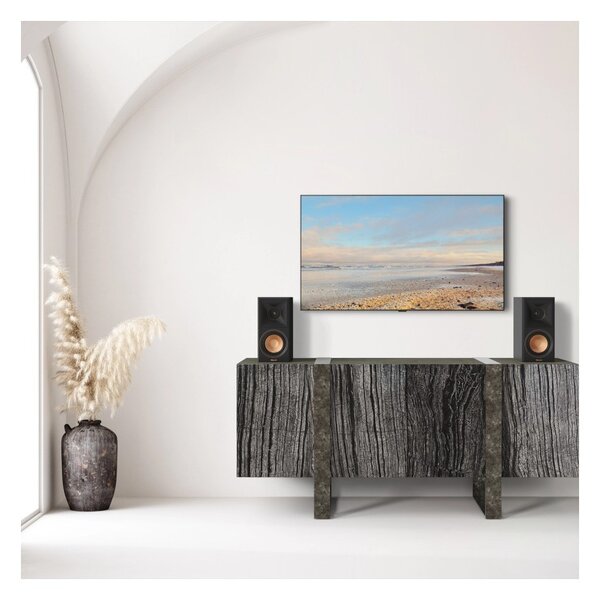 Klipsch RP-500M II Walnut Coppia Casse Scaffale 75W 2vie TwTromba2,5 W13,3 TractrixPort