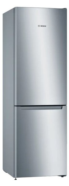 Bosch KGN36NLEA Inox Frigorifero Combinato 186x60 NoFrost Maniglie Integrate Serie2