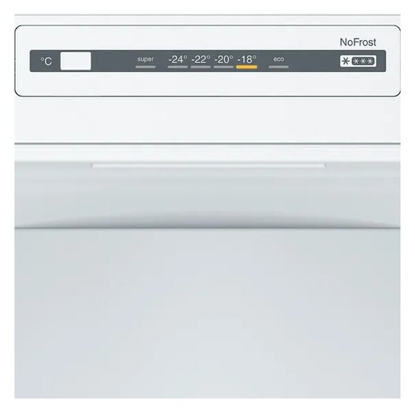 Bosch KGN36NLEA Inox Frigorifero Combinato 186x60 NoFrost Maniglie Integrate Serie2