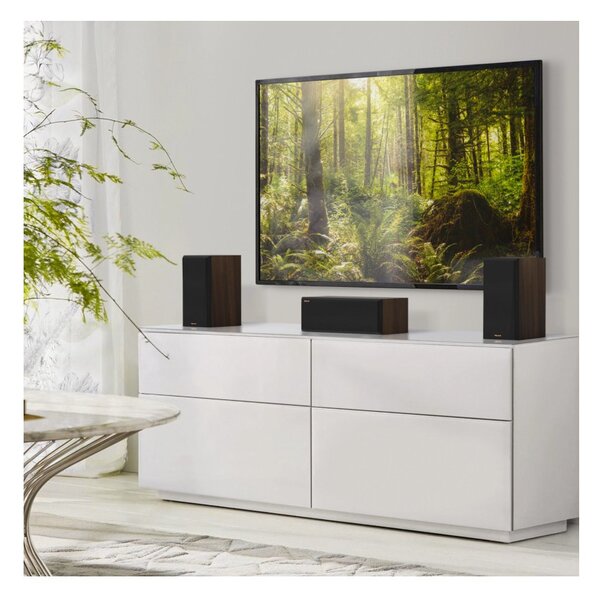 Klipsch RP-500M II Walnut Coppia Casse Scaffale 75W 2vie TwTromba2,5 W13,3 TractrixPort
