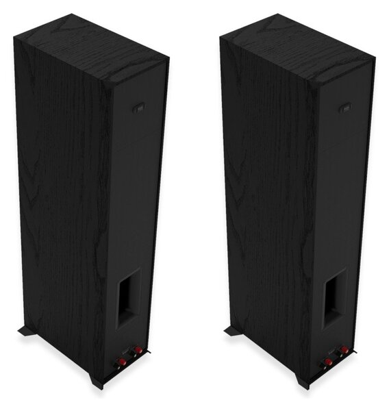 Klipsch R-600F Black Coppia Casse Pavimento 100W 2vie TwTromba2,5 2xW16,5 TractrixPort