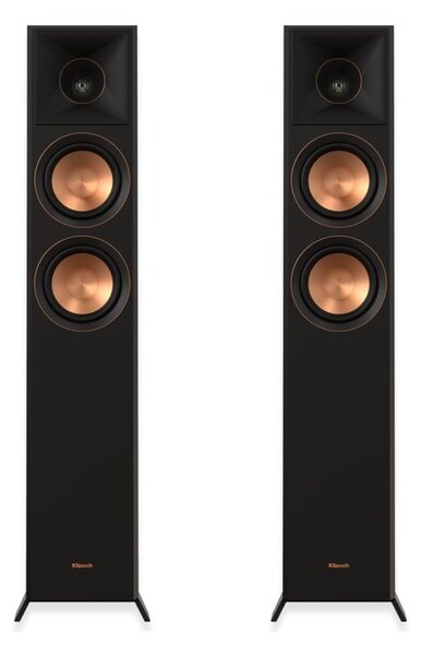 Klipsch RP-5000F II Ebony Black Coppia Casse Pavimento 100W 2vie TwTromba2,5 2xW13,3 2xTractrixPort