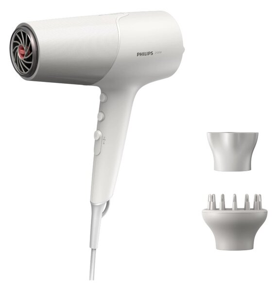 Philips BHD501/20 Asciugacapelli 2100W Motore DC ThermoProtect 4x Ionic Diffusore 6 Modi Calore Velocità