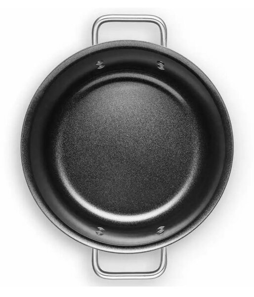 Eva Solo Pentola 3,8L 20cm Grey Line Ceramica Slip-Let Antiaderente Funziona su Gas Elettrico Induzione Forno