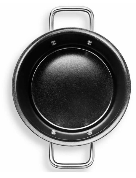 Eva Solo Pentola 2,5L 16cm Grey Line Ceramica Slip-Let Antiaderente Funziona su Gas Elettrico Induzione Forno